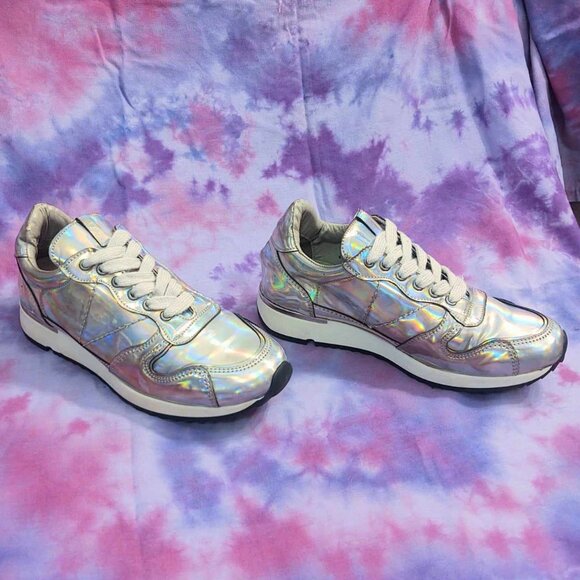 Steve Madden Holographic Sneakers: 7 - Picture 8 of 15